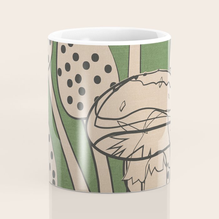Abstract Mushrooms 4 Coffee Mug Gallery Image 4