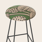 Abstract Mushrooms 4 Stool Gallery Image 2