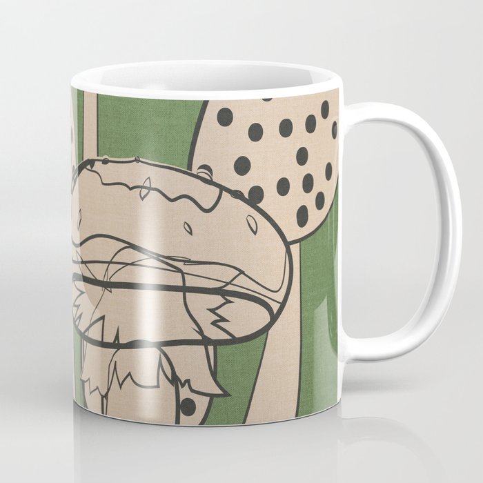 Abstract Mushrooms 4 Coffee Mug Gallery Image 1