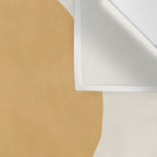 Geometric Balance - Gold Coral Wall Tapestry Gallery Image 3