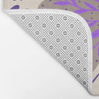 Freedom Butterfly Purple vibe Bath Mat Gallery Image 2