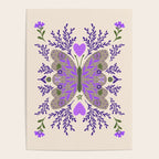 Freedom Butterfly Purple vibe Poster Gallery Image 4