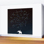 Falling star constellation Wall Mural Gallery Image 2