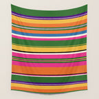 Folk abstract pattern #3 Wall Tapestry Gallery Image 4