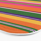 Folk abstract pattern #3 Bath Mat Gallery Image 3