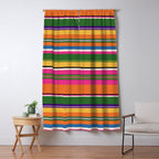 Folk abstract pattern #3 Window Curtain Gallery Image 5