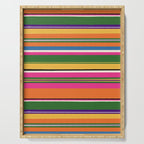 Folk abstract pattern #3 Serving Tray Gallery Image 1