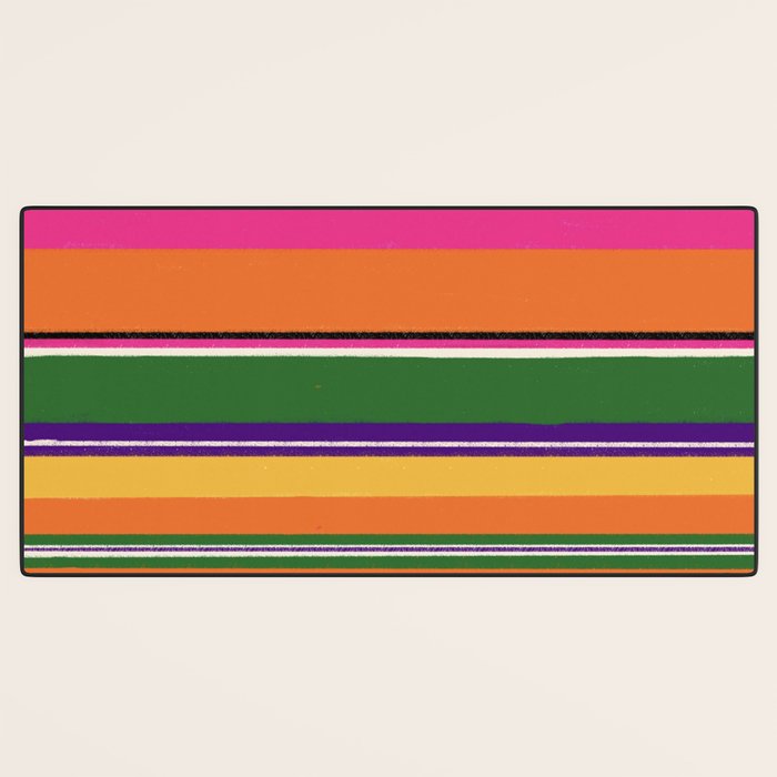 Folk abstract pattern #3 Desk Mat Gallery Image 3
