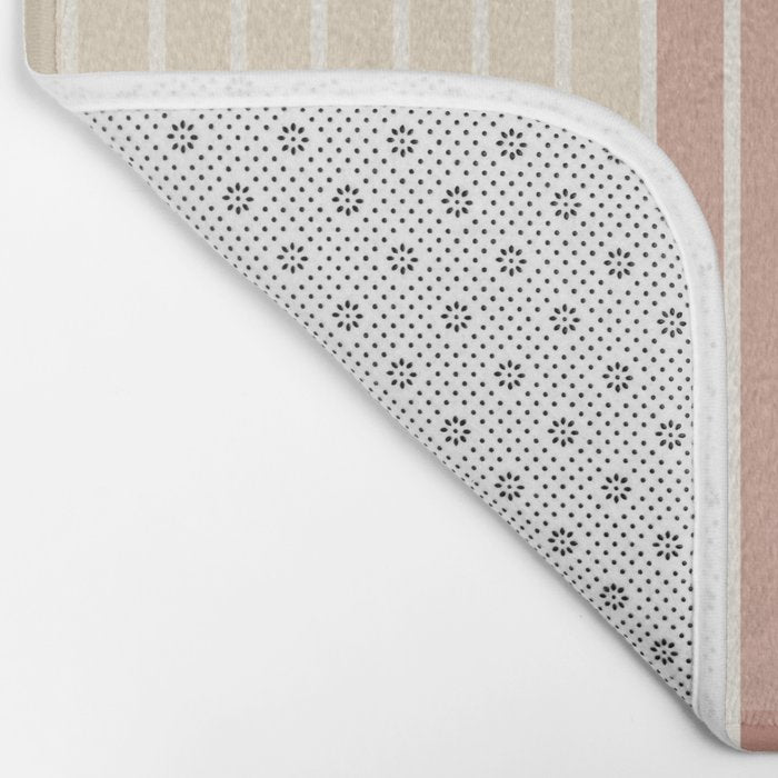 Color Block Line Abstract XXIII Bath Mat Gallery Image 2