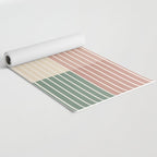 Color Block Line Abstract XXIII Yoga Mat Gallery Image 2