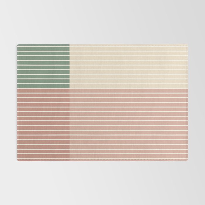 Color Block Line Abstract XXIII Rug Gallery Image 2