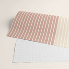 Color Block Line Abstract XXIII Wrapping Paper Gallery Image 2
