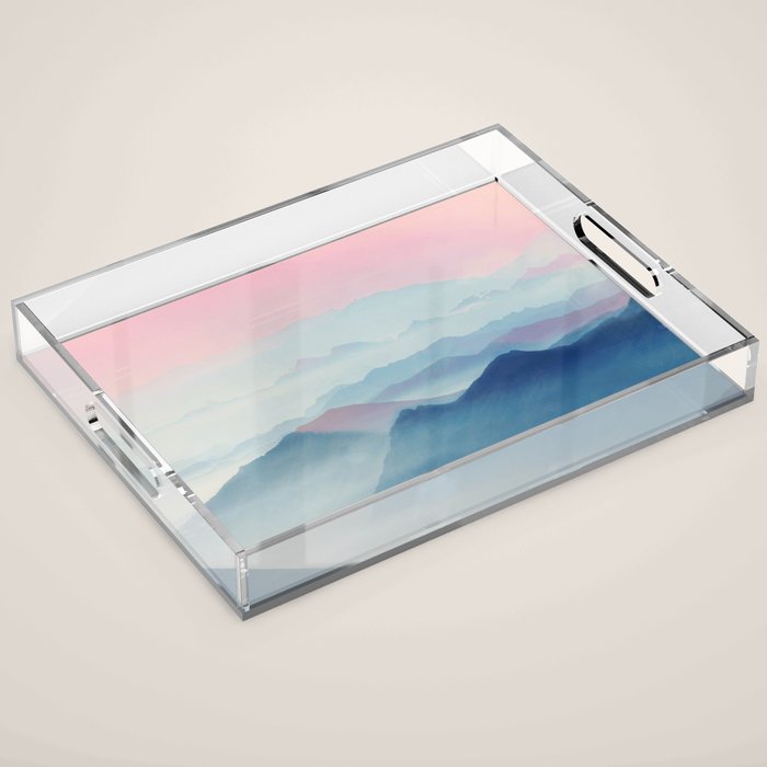 Mountains Acrylic Tray Gallery Image 1