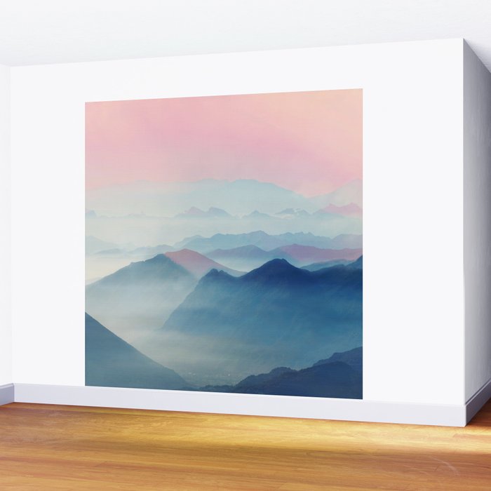 Mountains Wall Mural Gallery Image 2