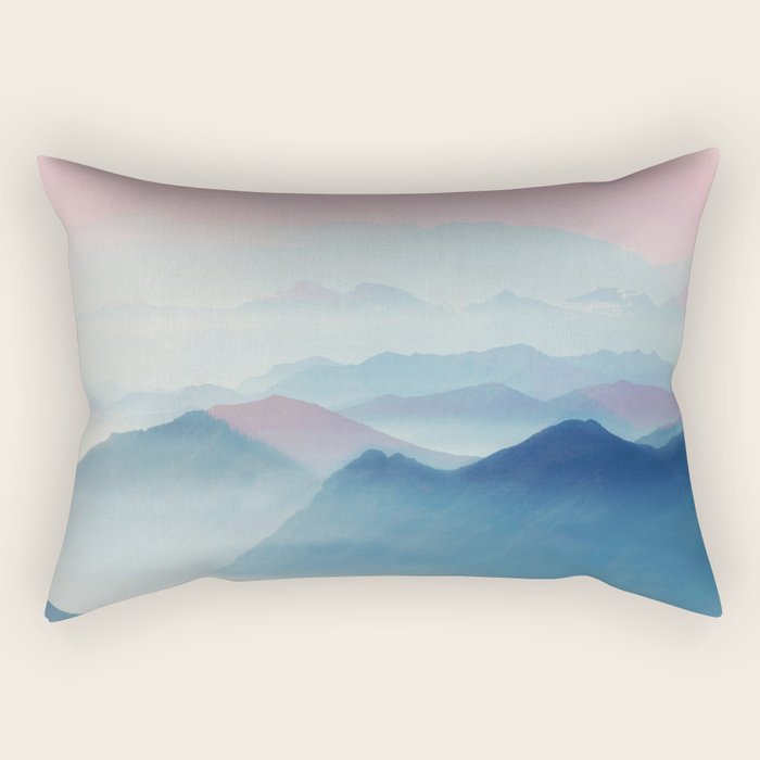 Mountains Rectangular Pillow Gallery Image 1