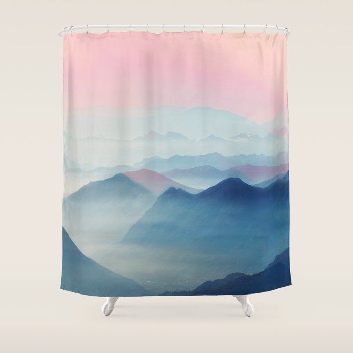 Mountains Shower Curtain Gallery Image 1