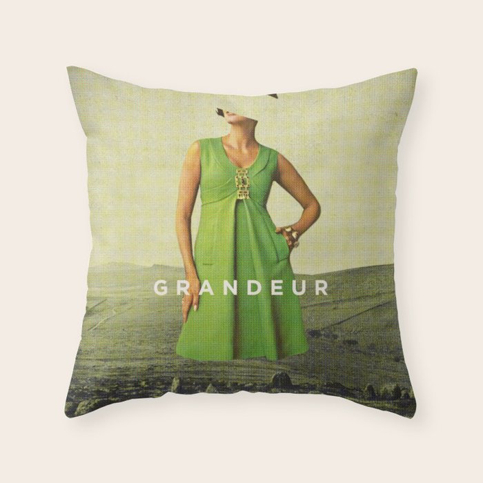 Grandeur Throw Pillow Gallery Image 1