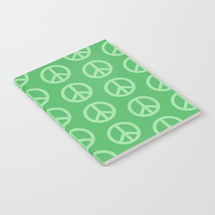 Peace Symbols - Green Notebook Gallery Image 2