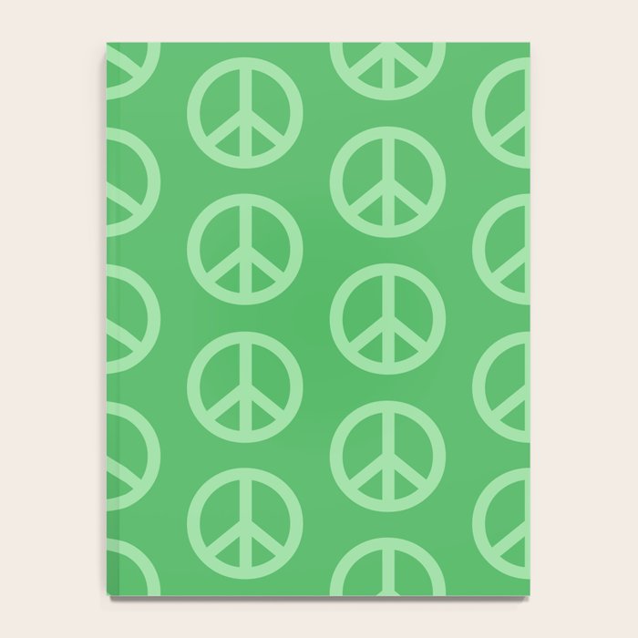 Peace Symbols - Green Notebook Gallery Image 4