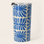 Abstract organic nature plant leaf pattern Travel Mug Gallery Image 3