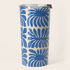 Abstract organic nature plant leaf pattern Travel Mug Gallery Image 2