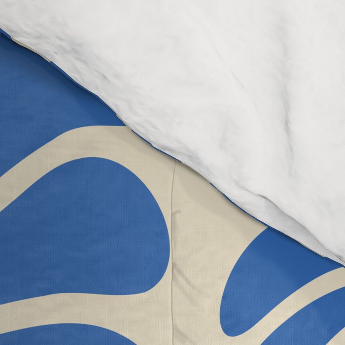 Abstract organic nature plant leaf pattern Comforter Gallery Image 4