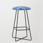 Abstract organic nature plant leaf pattern Stool Gallery Image 1