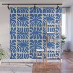 Abstract organic nature plant leaf pattern Wall Mural Gallery Image 1