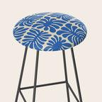 Abstract organic nature plant leaf pattern Stool Gallery Image 2