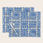 Abstract organic nature plant leaf pattern Placemat Gallery Image 1