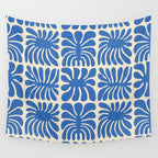 Abstract organic nature plant leaf pattern Wall Tapestry Gallery Image 4