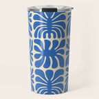 Abstract organic nature plant leaf pattern Travel Mug Gallery Image 1