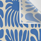 Abstract organic nature plant leaf pattern Wall Tapestry Gallery Image 3