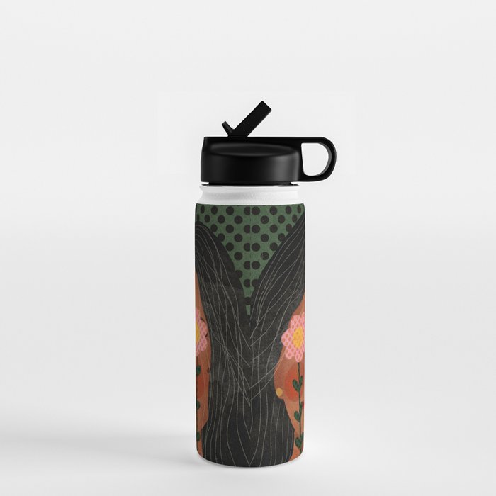 Future is Floral Water Bottle Gallery Image 1
