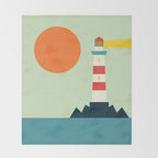 Lighthouse Throw Blanket Gallery Image 2