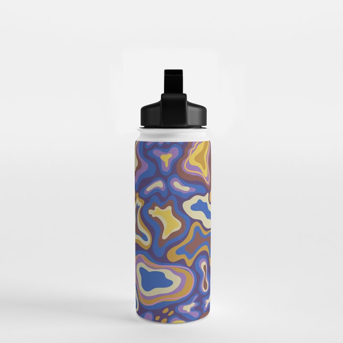 Splish splash blue Water Bottle Gallery Image 2