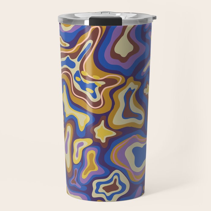 Splish splash blue Travel Mug Gallery Image 1