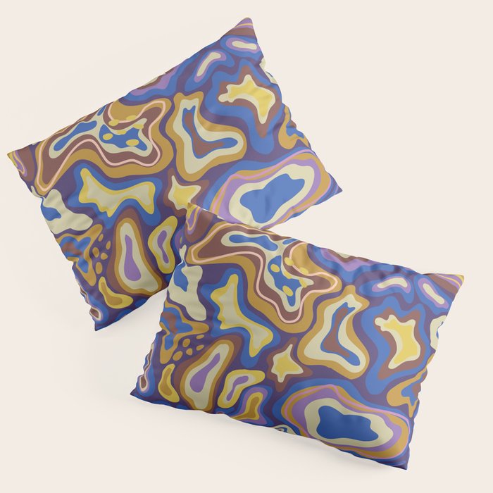 Splish splash blue Pillow Sham Gallery Image 1
