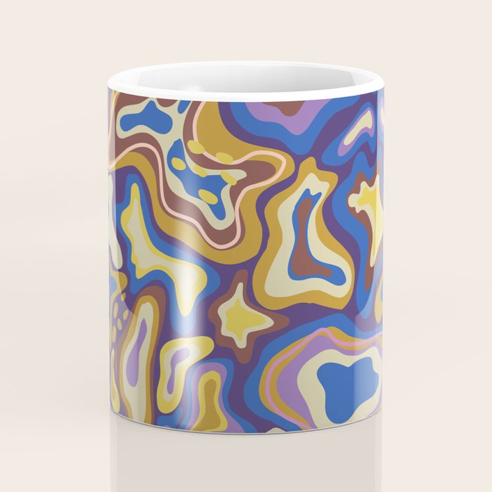 Splish splash blue Coffee Mug Gallery Image 4