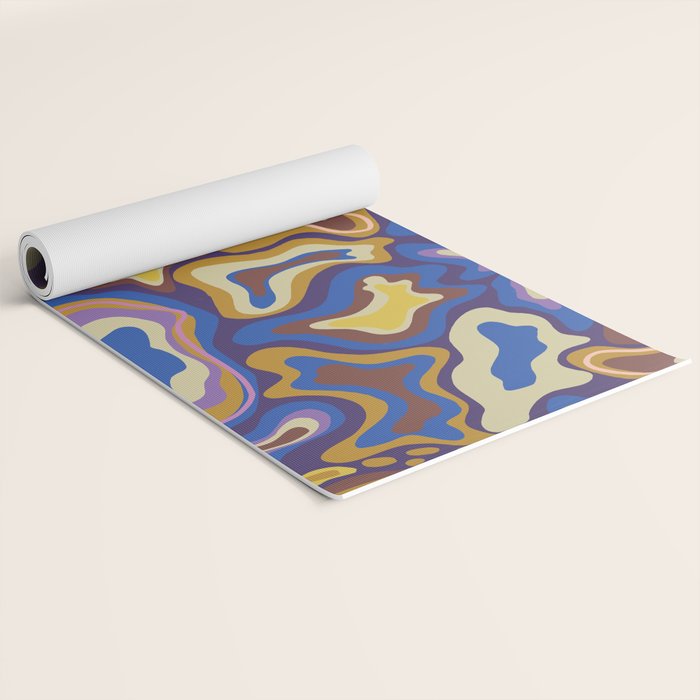 Splish splash blue Yoga Mat Gallery Image 2