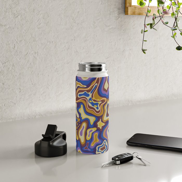 Splish splash blue Water Bottle Gallery Image 4
