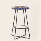 Splish splash blue Stool Gallery Image 1