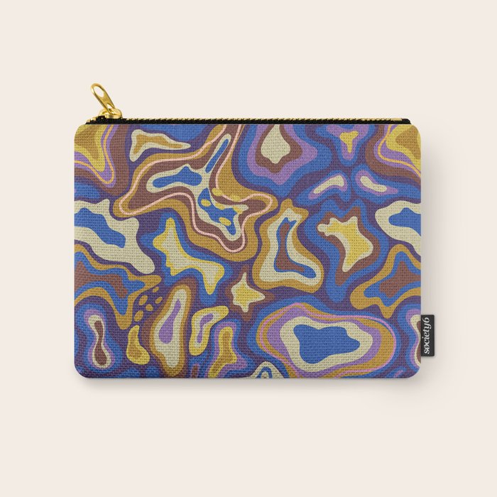 Splish splash blue Carry All Pouch Gallery Image 1
