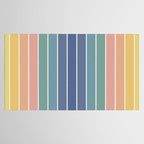 Gradient Arch XX Retro Mid Century Modern Rainbow Tablecloth Gallery Image 2