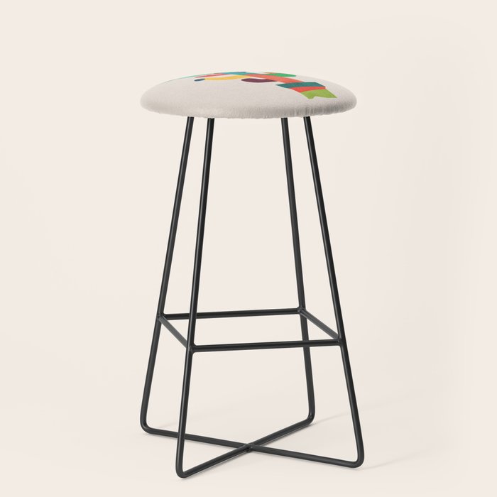 Whimsical Cactus Stool Gallery Image 1