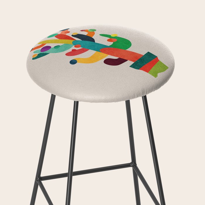 Whimsical Cactus Stool Gallery Image 2