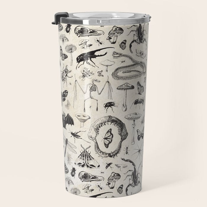 Bones, Bugs, Botanicals Travel Mug Gallery Image 3