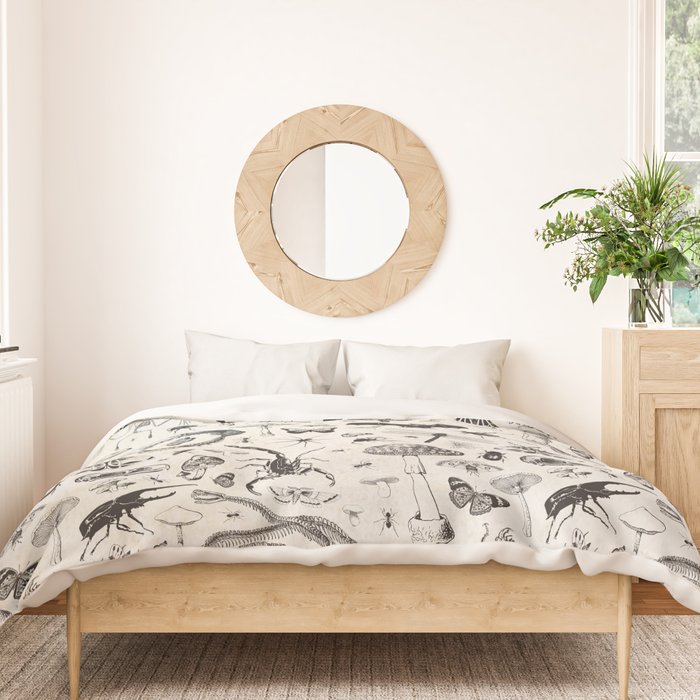 Bones, Bugs, Botanicals Duvet Cover Gallery Image 3