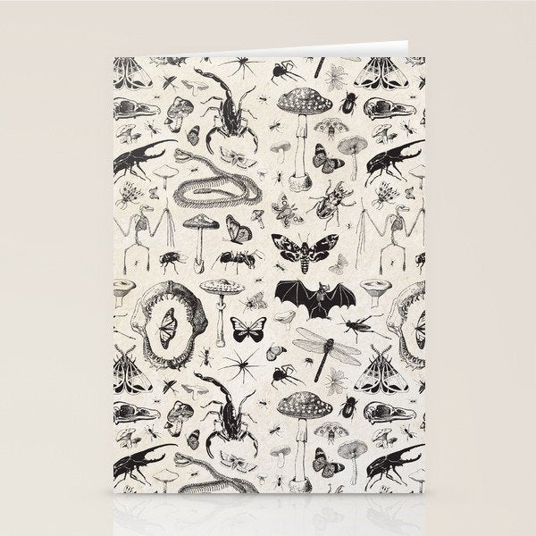 Bones, Bugs, Botanicals Stationery Card Gallery Image 2