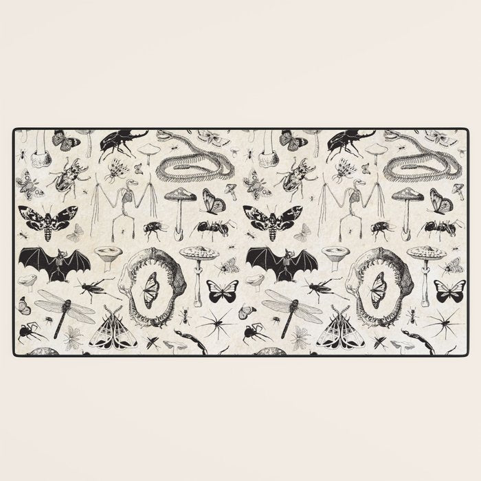 Bones, Bugs, Botanicals Desk Mat Gallery Image 3